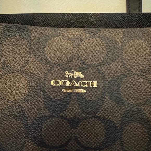 Coach Mollie Brown Signature Tote Bag - Picture 3 of 12